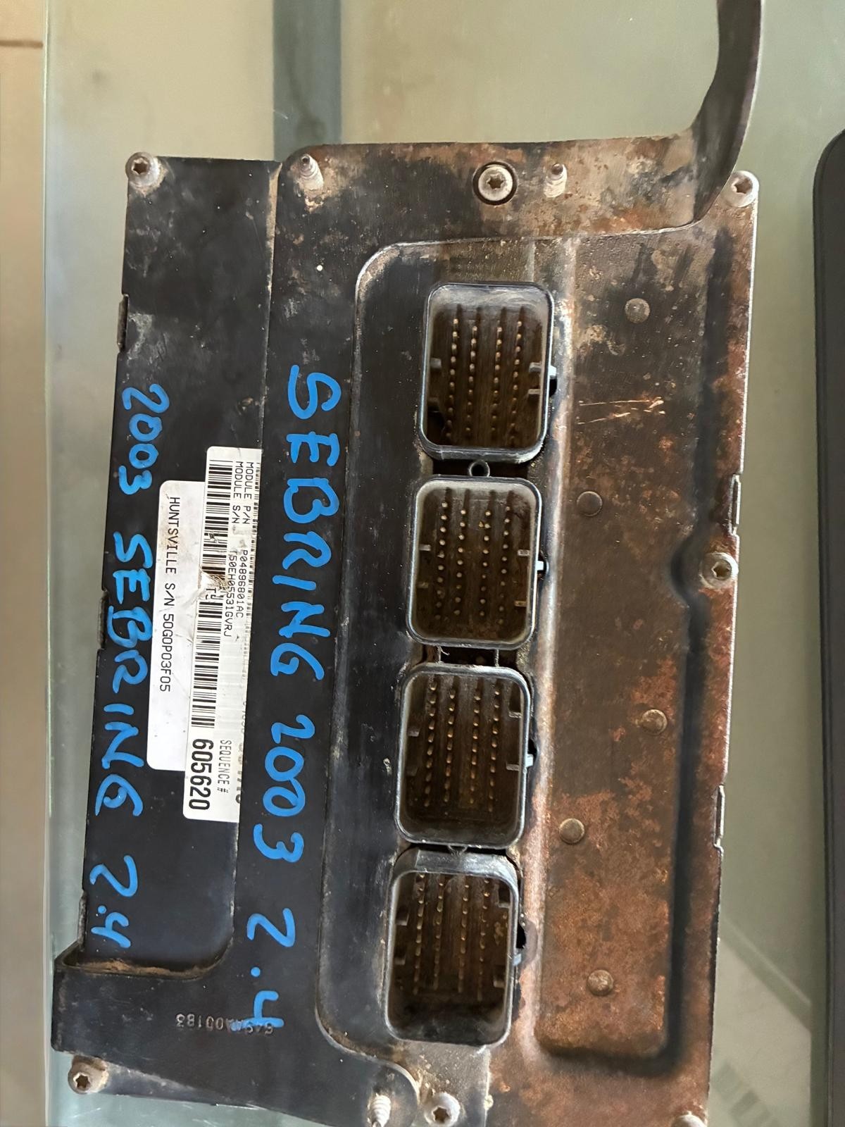 2004 Dodge Stratus 2.4L Engine Computer ECM P04896801