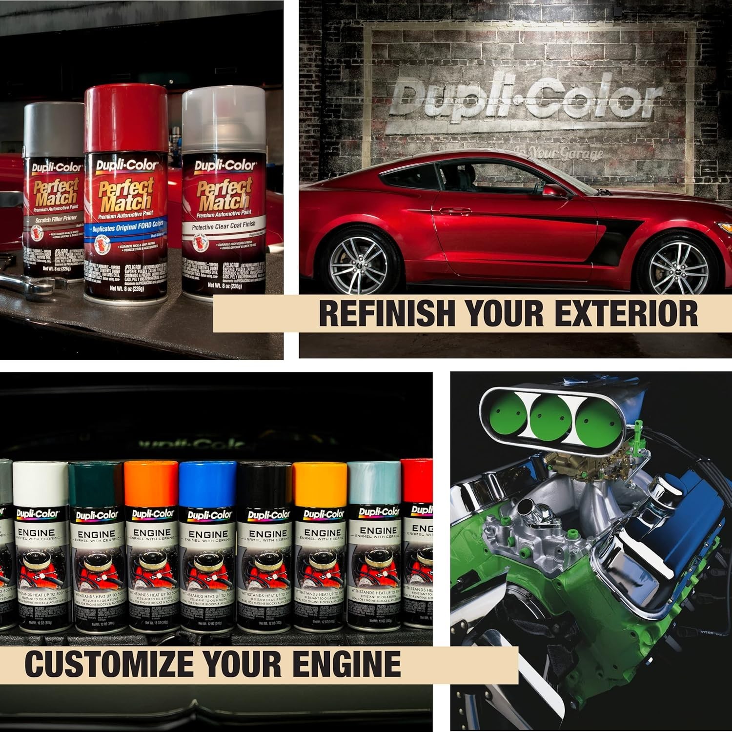 Chrome Coating Spray Brake Caliper Engine Custom Ceramic Paint High Temp