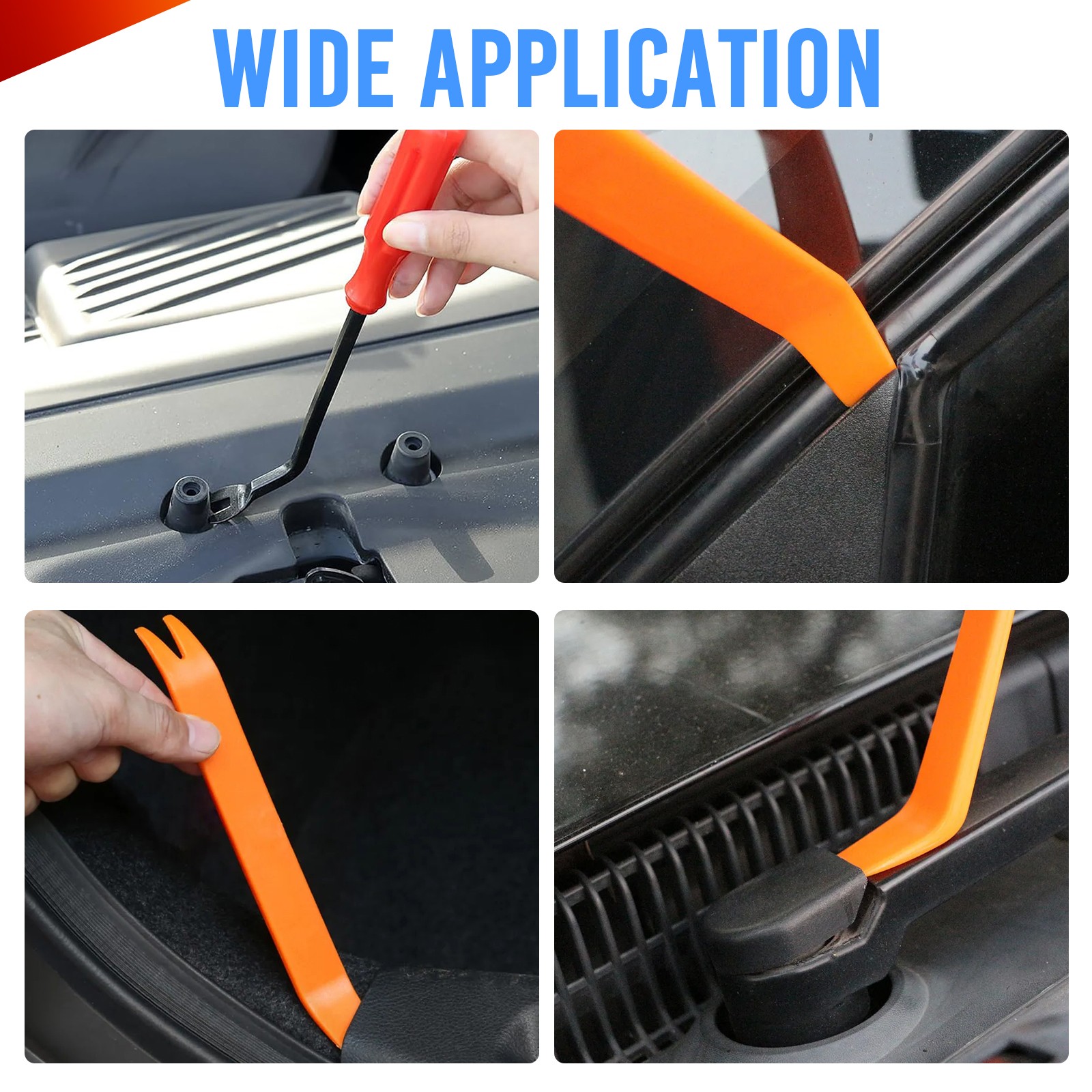 925 PCS Car Retainer Auto Fasteners Body Plastic Trim Clips Pin Rivet Bumper Kit