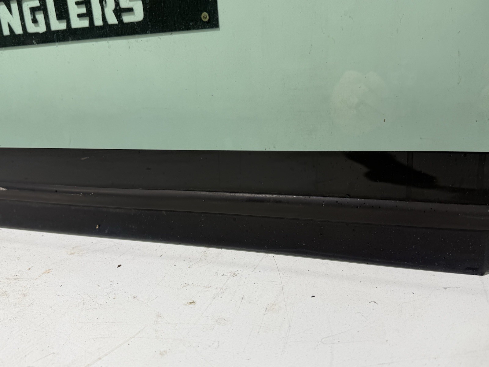 Windshield Frame Panel BLACK PX8 + FREE Windshield GLASS 97-02 Jeep TJ Wrangler
