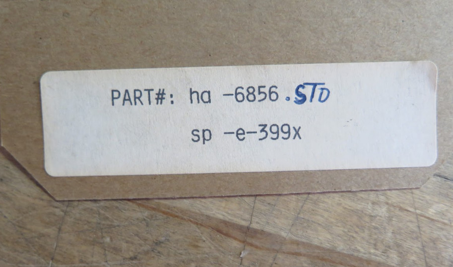 399X STD/HA-6856 Piston Ring (O6-A-3)