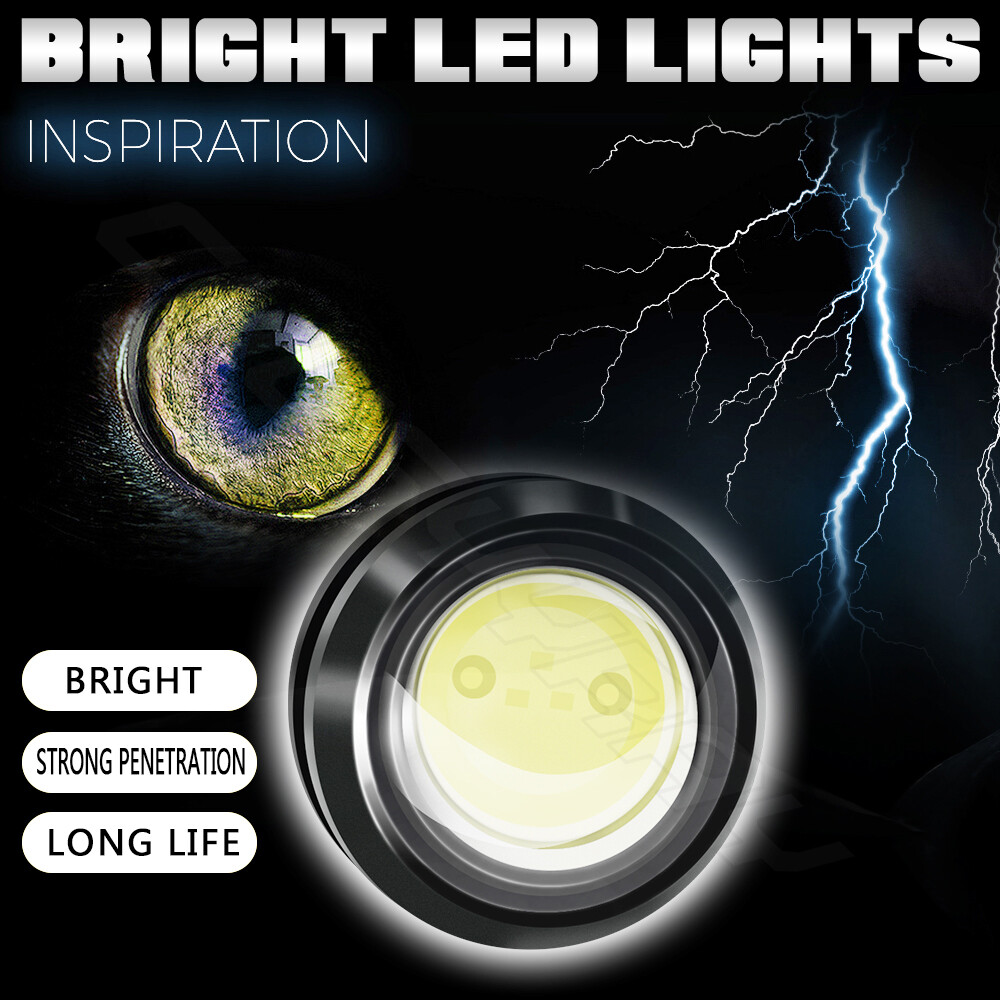 White DC 12V 15W Eagle Eye LED Daytime Running DRL Backup Light Car Auto Lamp