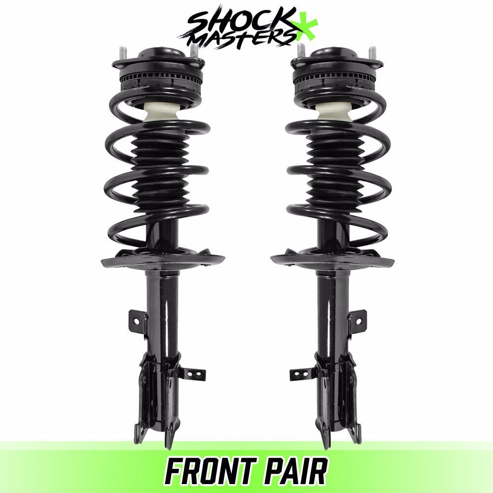 Front Pair Complete Struts & Coil Spring Assemblies for 2011-2014 Chrysler 200