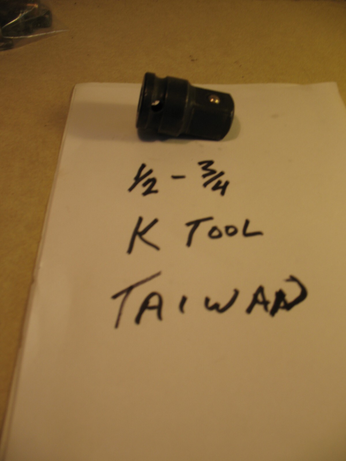 KTool Socket Adapter 1/2″ Female to 3/4″ Male Drive