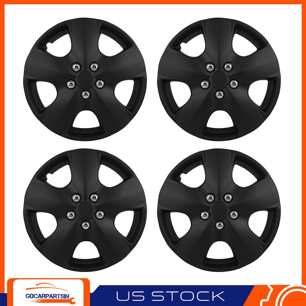 15″ Set of 4 Wheel Skins Rim Hubcaps Wheel Hub Caps Covers For R15 Tire & Rim