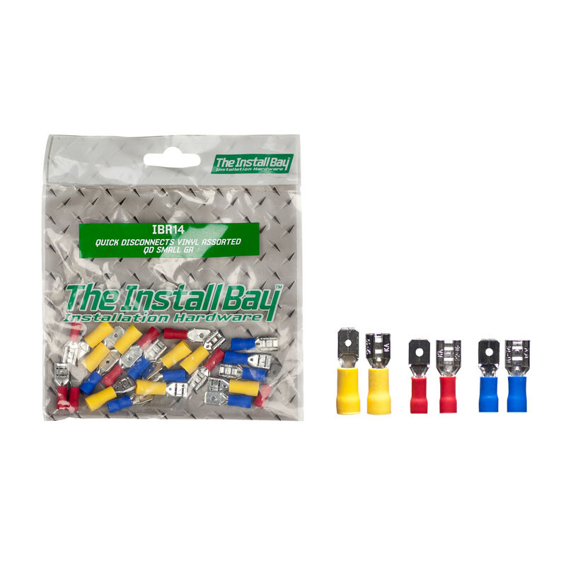Metra Install Bay IBR14 1 Bag 24Pcs Assorted Quick Disconnect Vinyl Connectors