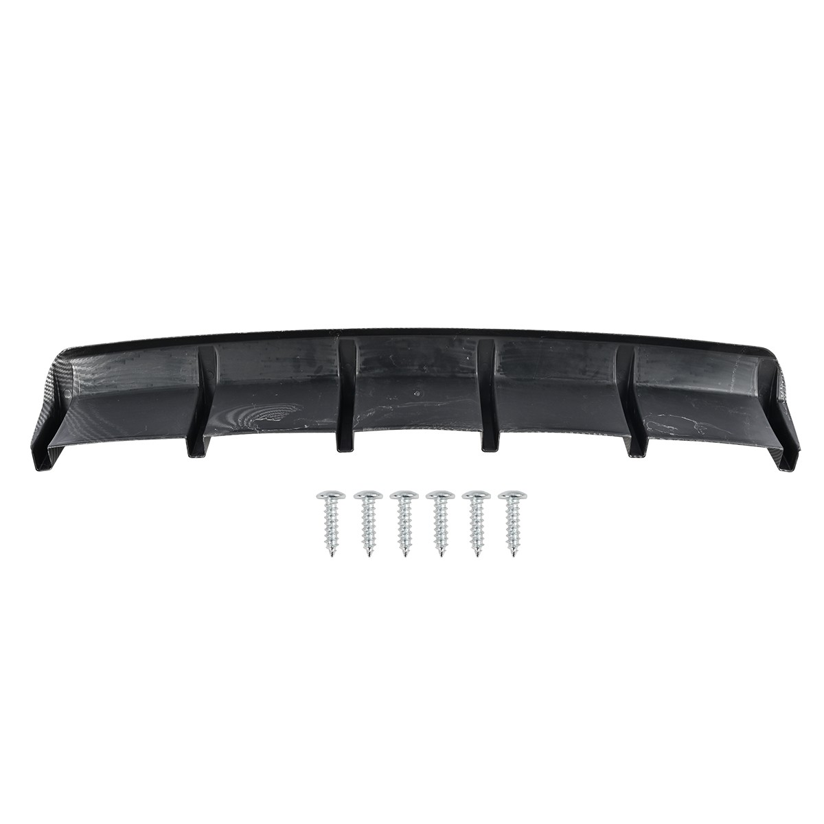For Mazda CX-30 CX-5 CX-50 CX-9 Carbon Fiber Rear Bumper Lip Diffuser 6-Fins
