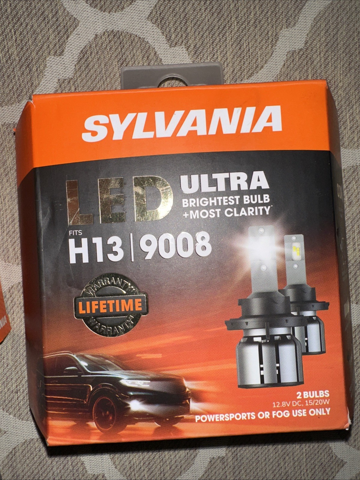 SYLVANIA LED H13 | 9008 Ultra Brightest Bulb +Most Clarity H13LEDHP.BX2 6000K