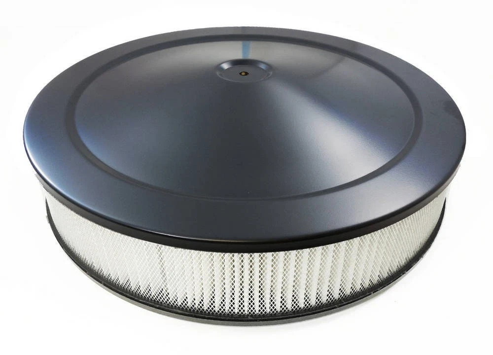 RACING POWER CO-PACKAGED 14 in Black Muscle Car Air Cleaner Assembly R2195BK-BOX