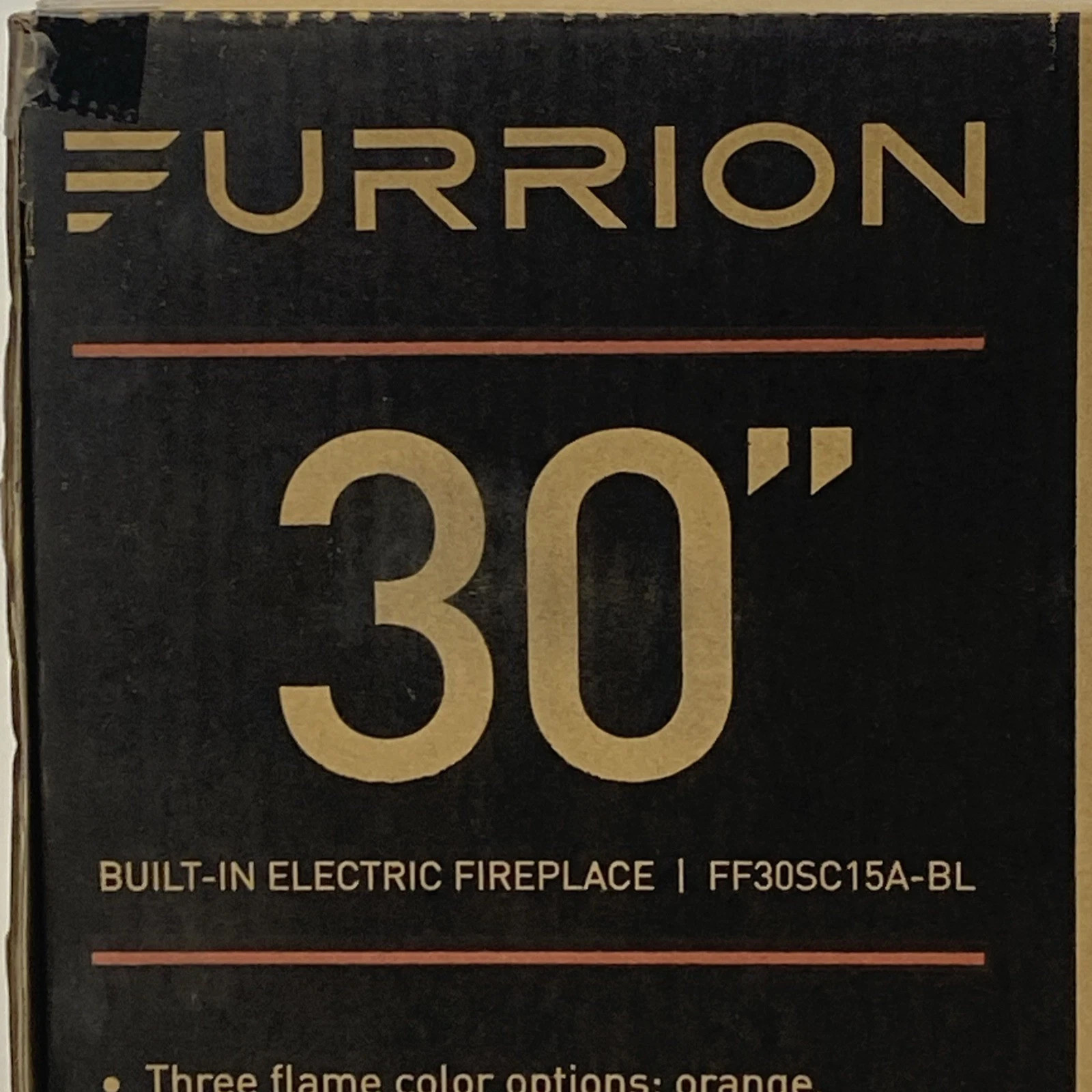 Furrion Lippert 30″ RV Eletric Fireplace FF30SC15A-BL Crystal Platform Camper