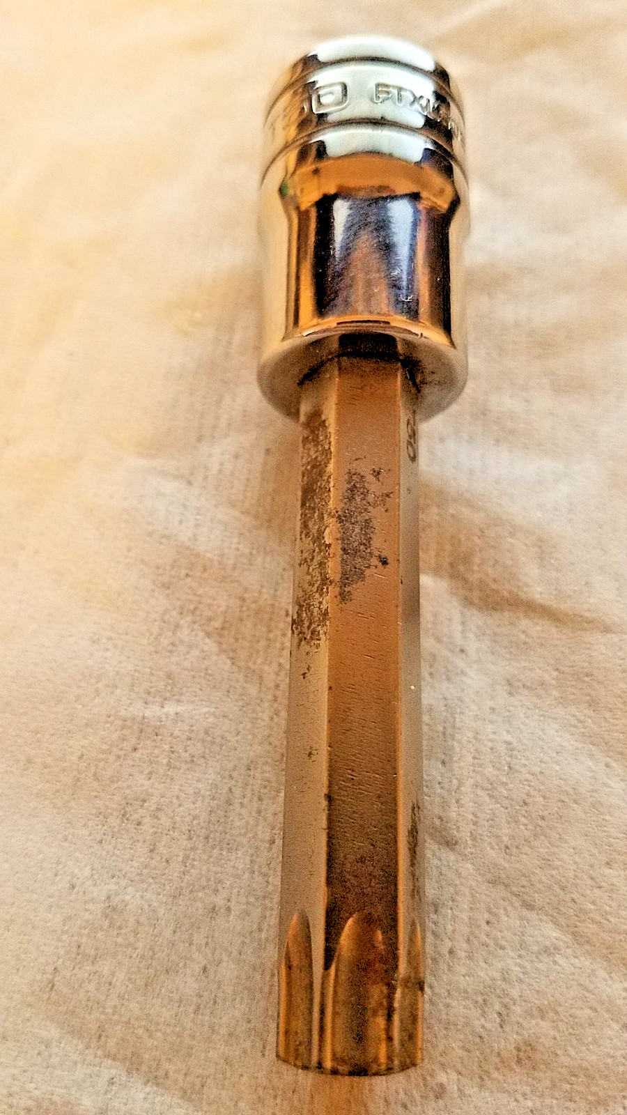 Snap On 3/8″ Drive # T50 Torx Bit Driver Socket # FTXL50E MADE IN THE USA
