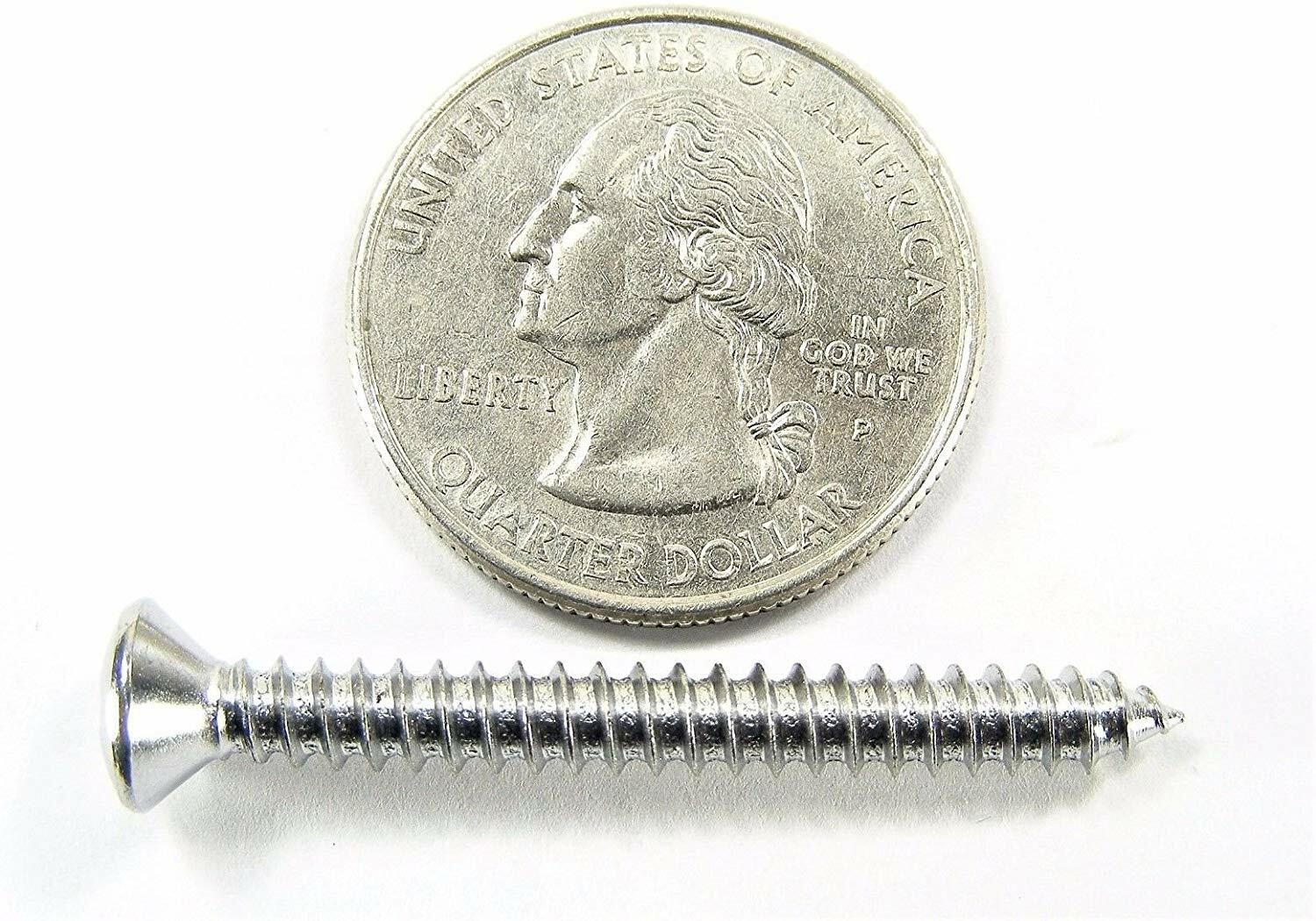 Phillips Oval Head Trim Screws #8 x 3/8 to 1-1/2″ Qty-150 #2083(2027-2032)CC