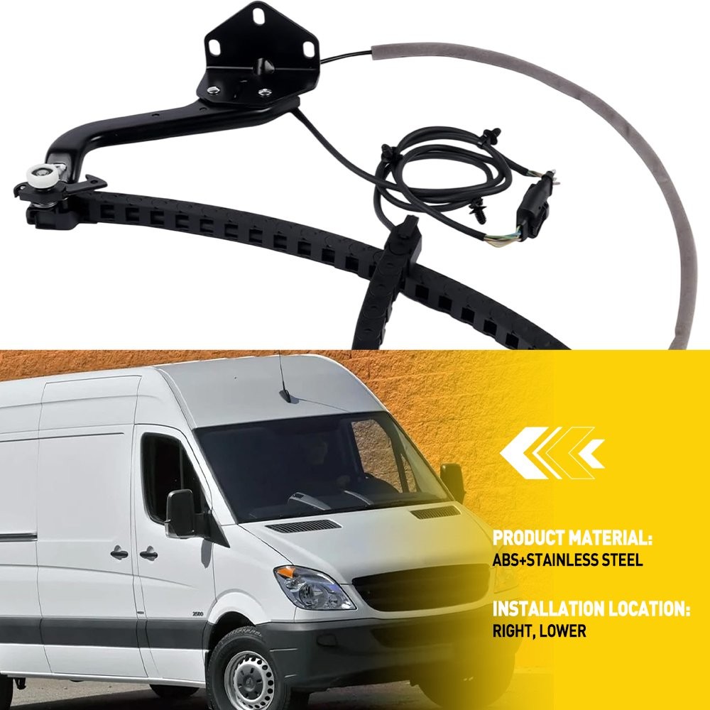 RH Side Sliding Door Cable Track For Mercedes-Benz All Sprinter Models 2006-2017