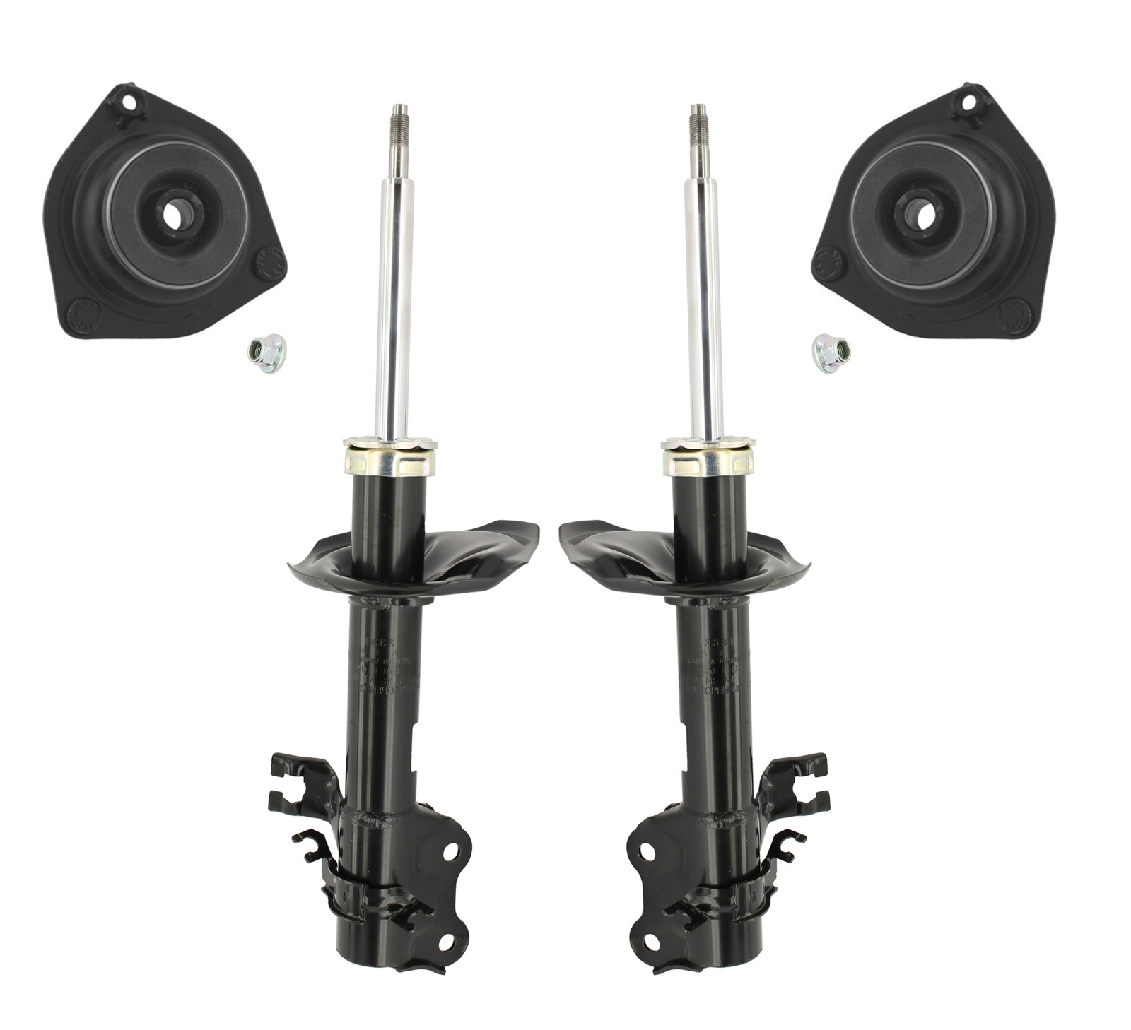 KYB Front Suspension Struts and Mounts Kit For Nissan Sentra XE GXE CA S 02-06