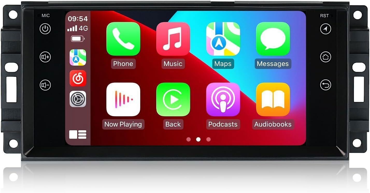 7″ Para 2007-2012 Dodge Nitro Android 14.0 GPS Apple Carplay Stereo Radio