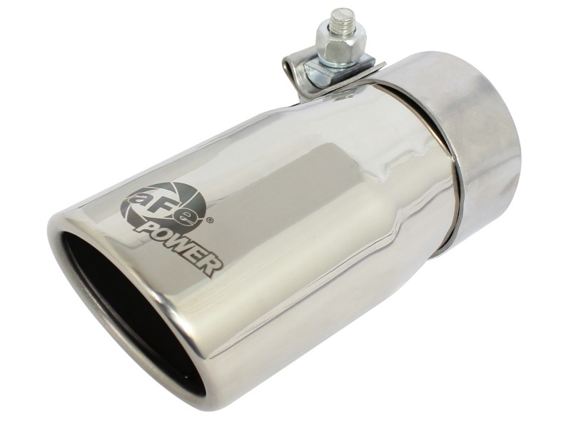 aFe Mach Force Fits XP Exhaust Tips 2-1/2 IN Inlet X 3-1/4 IN Outlet X 6 IN L –