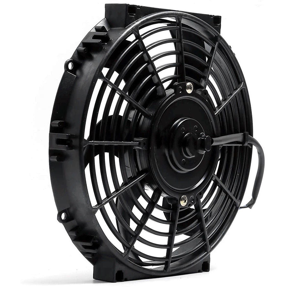 10-11 INCH 12VOLT REVERSIBLE ELECTRIC RADIATOR COOLING FAN HIGHEST CFM 90W MOTOR