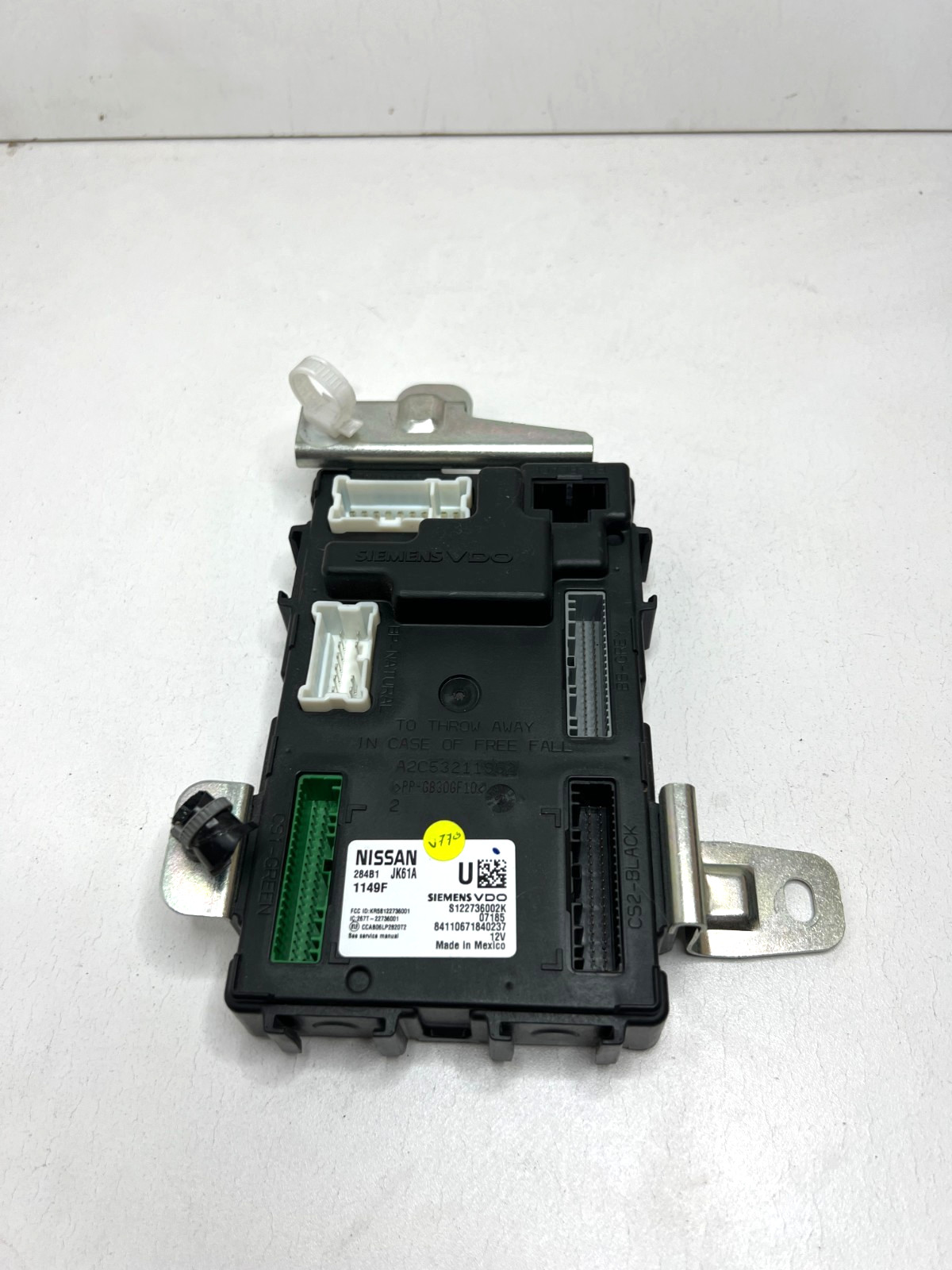 2009-2012 Infiniti G25 G37 G37x Body Control Module BCM BCU 284B1-JK61A OEM