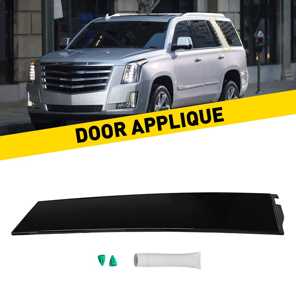 926-245 Door Applique fits 2015-2018 Escalade Tahoe Yukon 22837465 Rear Right