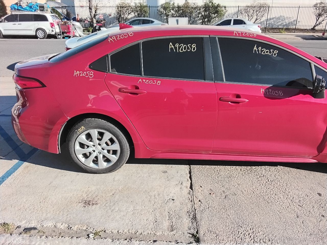 Driver Side View Mirror Sedan Power Heated Fits 20-22 COROLLA 132366
