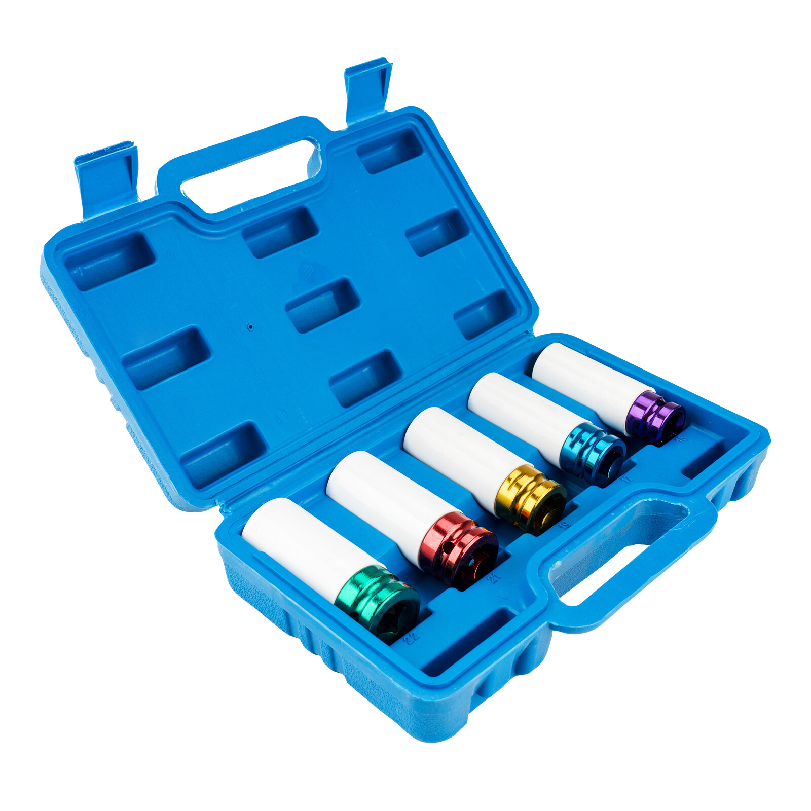 Lug Nut Socket Impact Socket Set Thin Wall Socket Wheel Protector Set 1/2″ 5pcs
