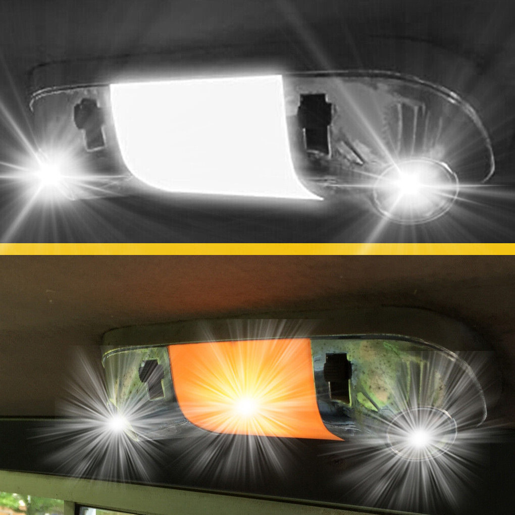 3 X White Interior Map Dome Light LED Bulbs for 1987-1991 Ford F150 F250 Bronco