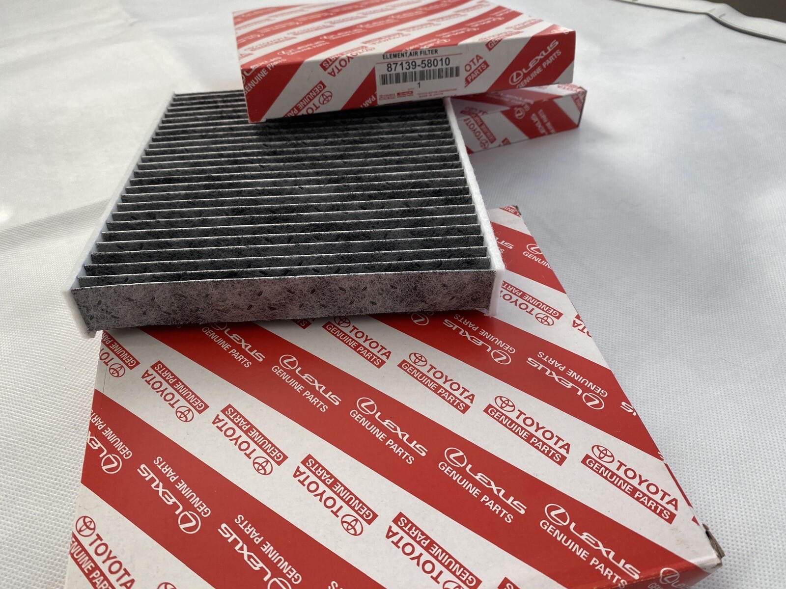 Genuine-Quality Premium Cabin Charcoal Air Filter 87139-58010 – Activated Carbon
