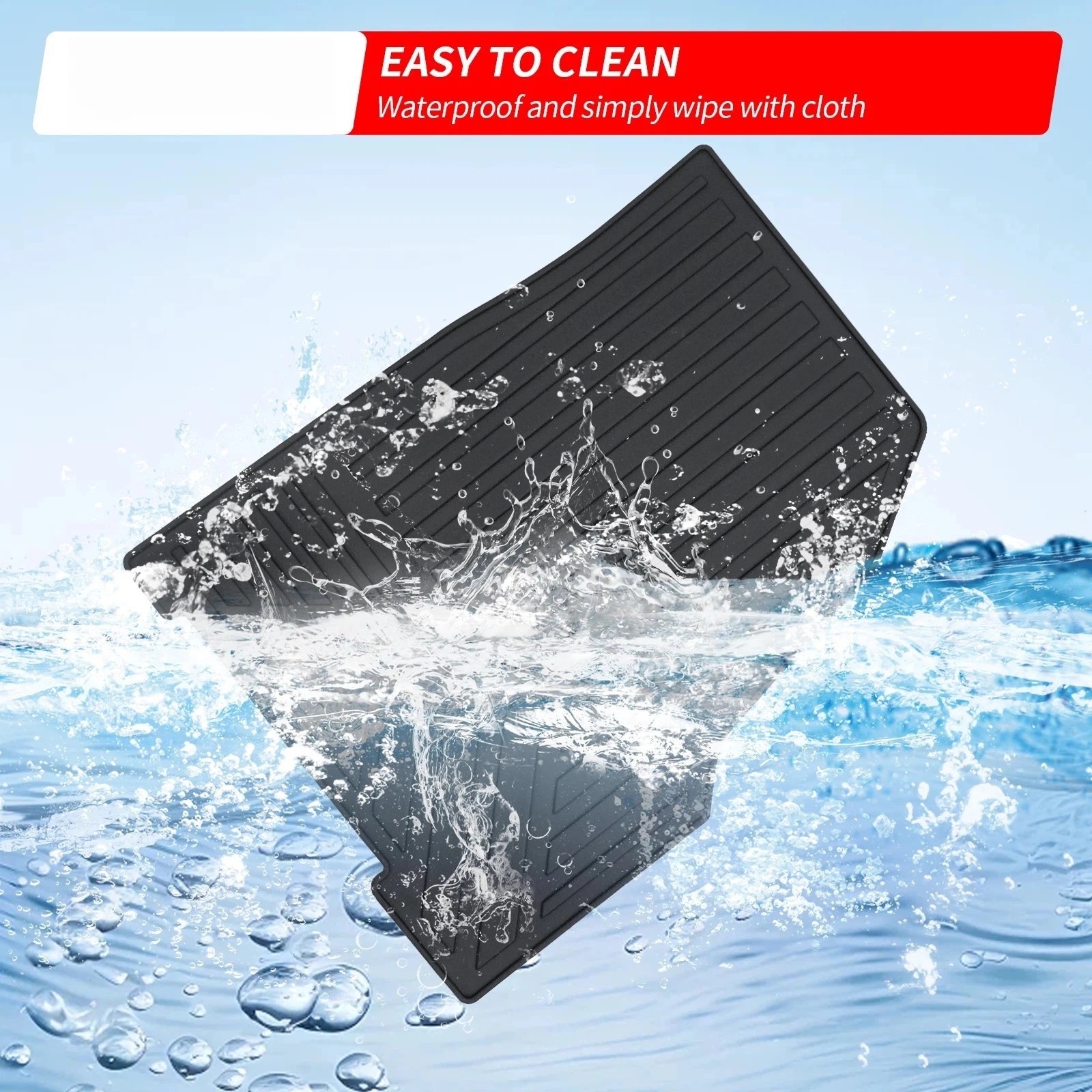 Floor Mats TPE Fit Freightliner Cascadia 2018-2026 All Weather Truck Accessories