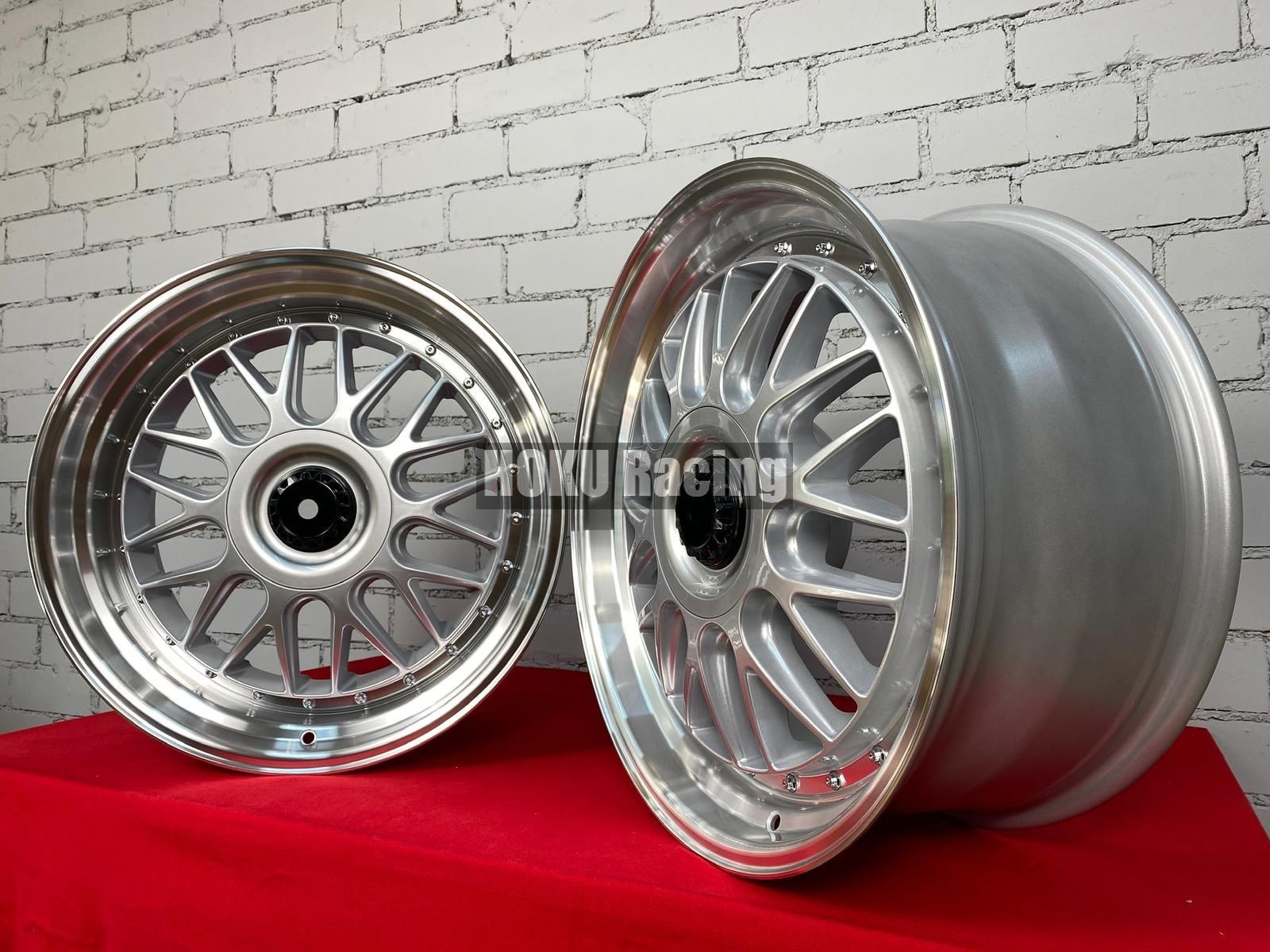 4X 18″ bbs LM style 5X120 deep dish wheels for BMW F06 F10 F30 F32 E90 E46