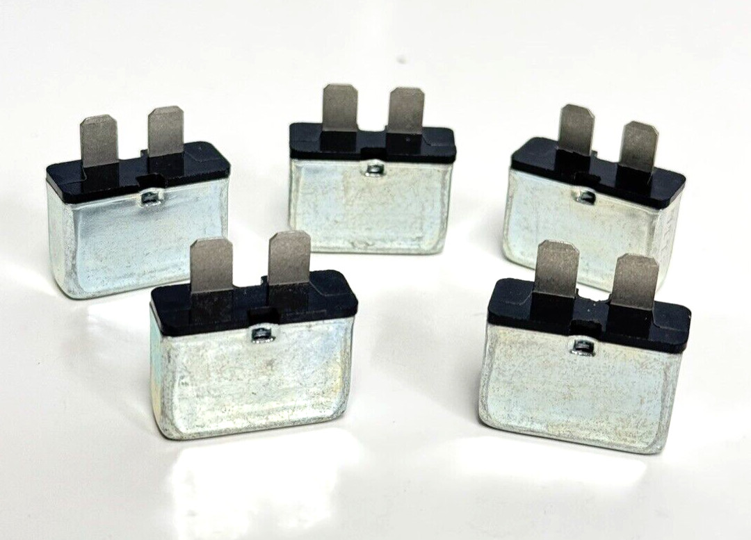5-Pk 2-Blade Circuit Breaker Fuse Auto Truck Marine 27A 14V