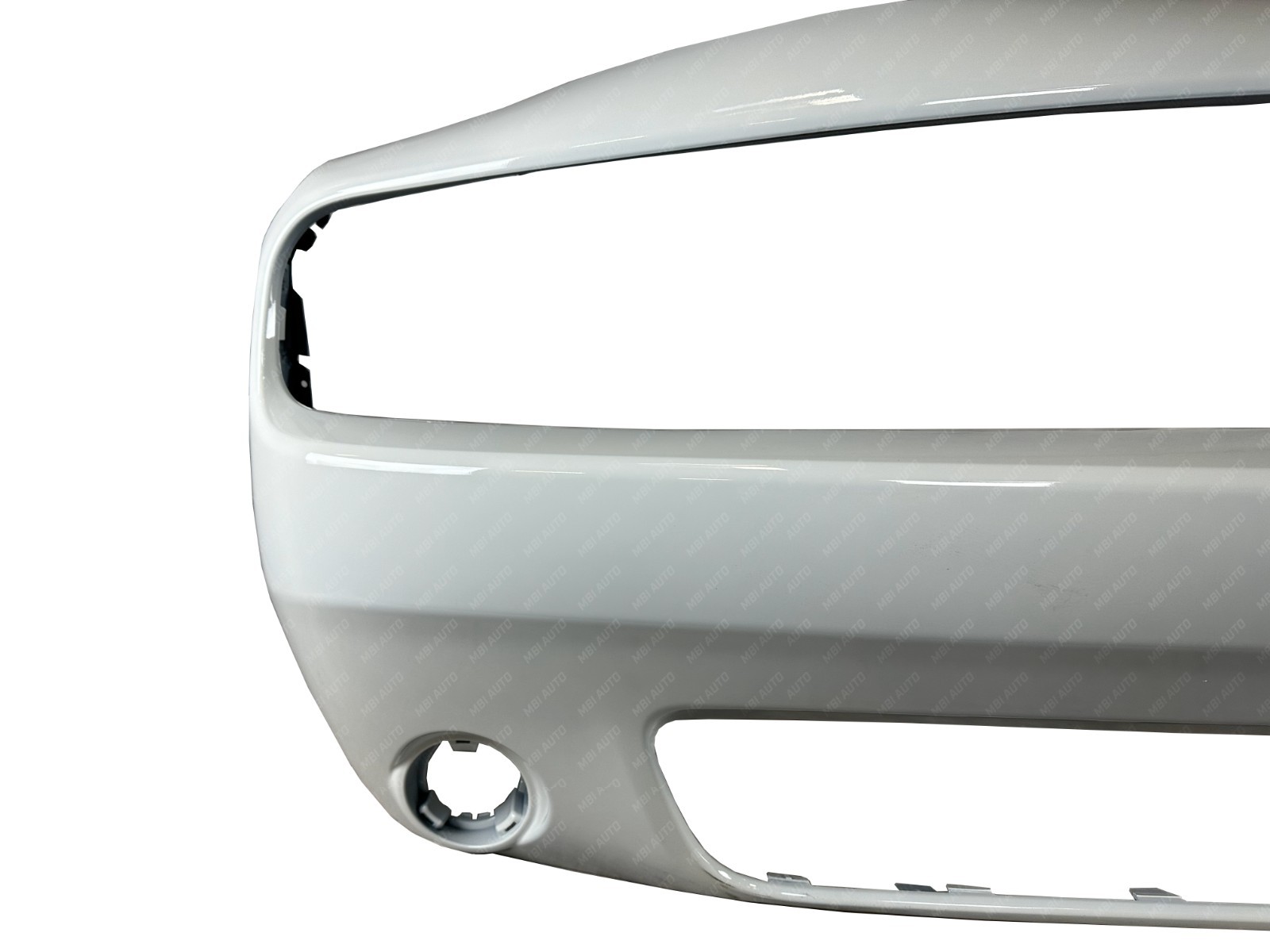 NEW Painted *PW7 Bright White* Front Bumper Cover for 2015-2023 Dodge Challenger
