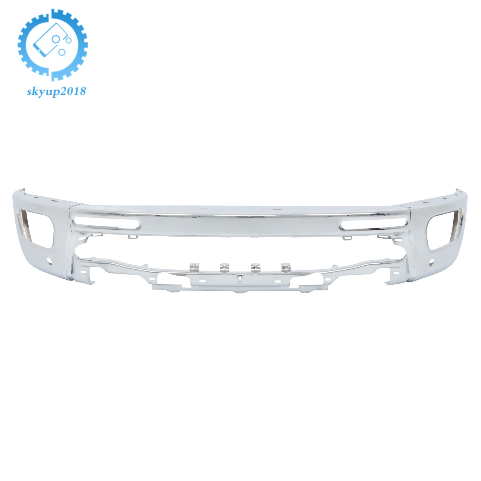 Split-type Metal Steel Front Bumper Face Bar Chrome For Ford Ranger 2019-2023