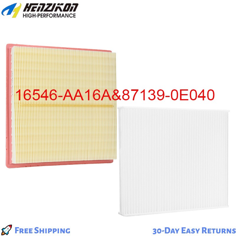 COMBO Air Filter + CABIN FILTER for NEW SUBARU IMPREZA ASCENT CROSSTREK OUTBACK.