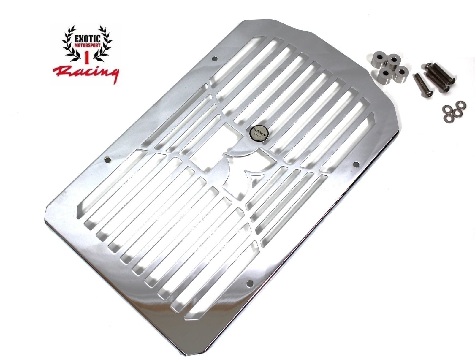 Kawasaki Vulcan 900 VN900 Chrome Radiator Grill Cover Guard 2006- 2023