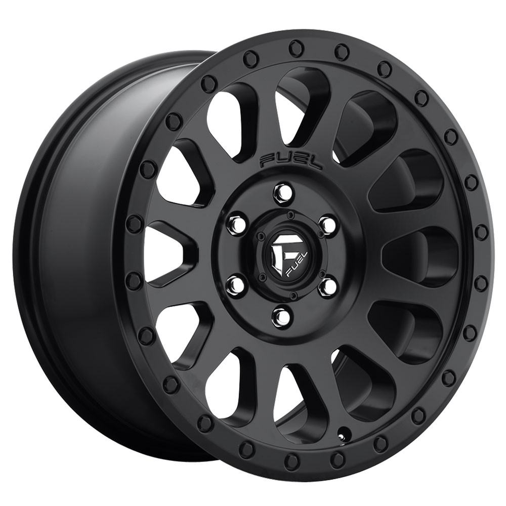 MOUNTED WHEEL – FUEL Vector D579 Rim 16X8 6×139.7 Offset 20 Matte Black