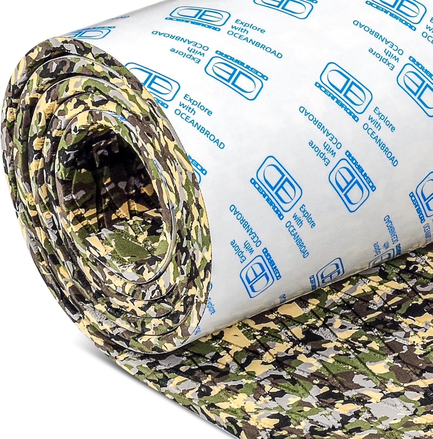 Camouflage Boat Flooring Traction Pad – Self-Adhesive EVA Mat 96”x16”