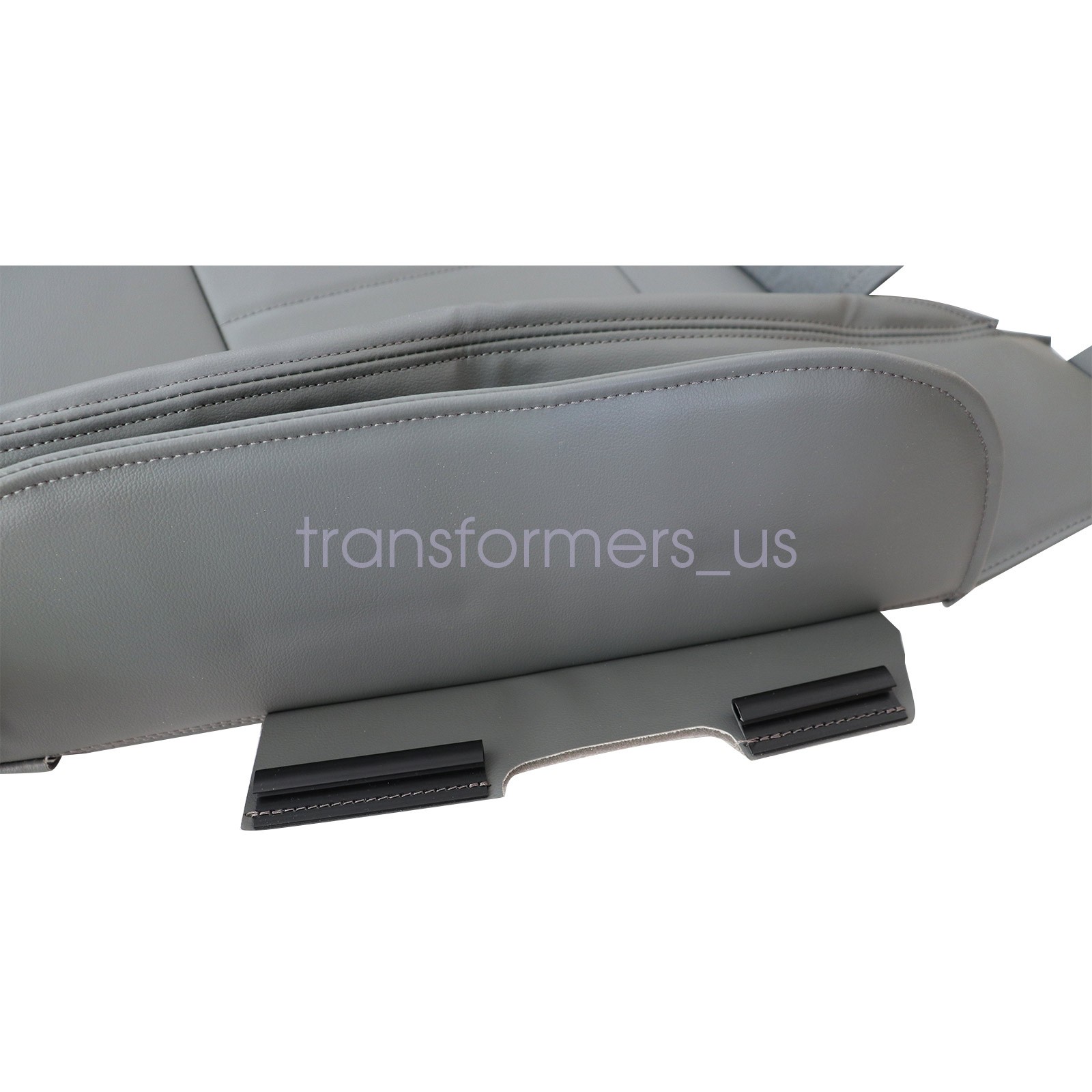 Fits 2006-2009 Dodge Ram 1500 2500 Driver Bottom Seat Cover Gray + Foam Cushion