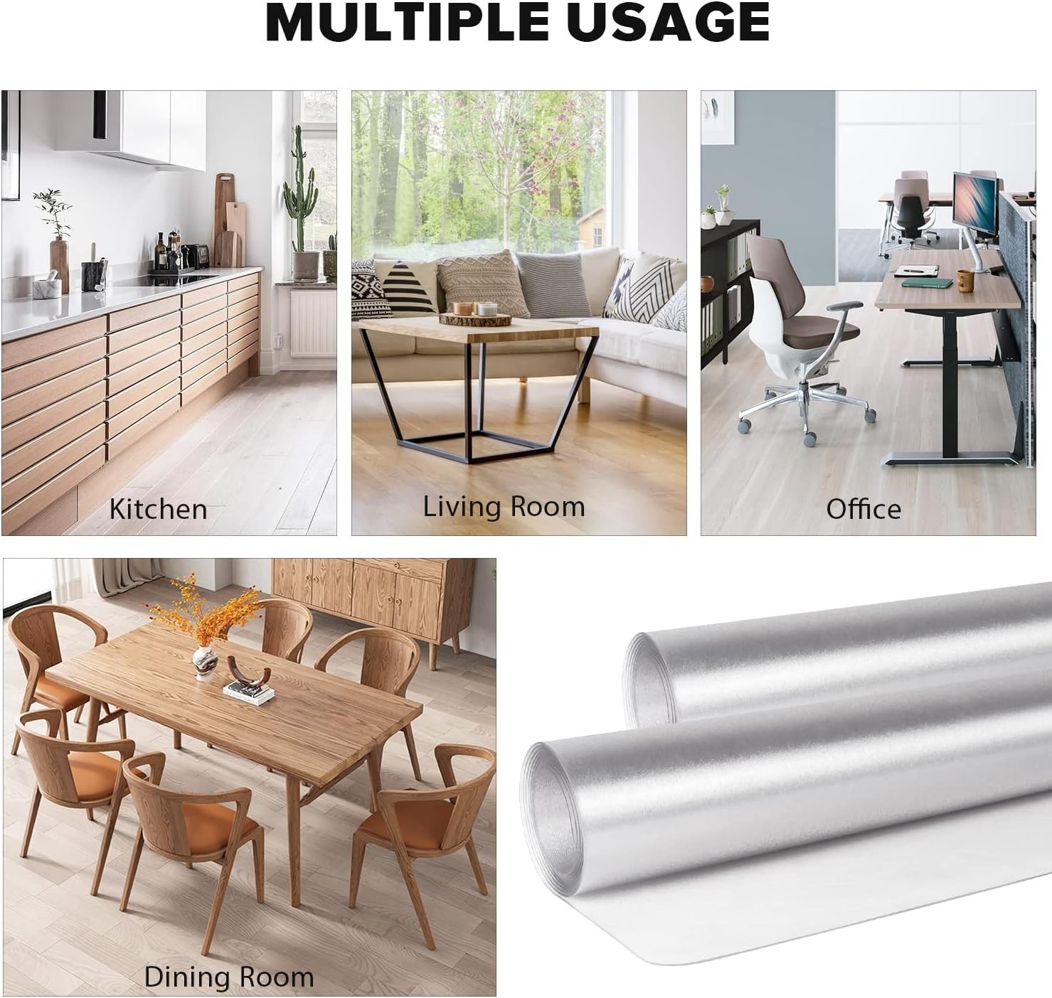 Customizable 6’×9′ Clear Rug – Safe for Pets & Children, Easy Maintenance