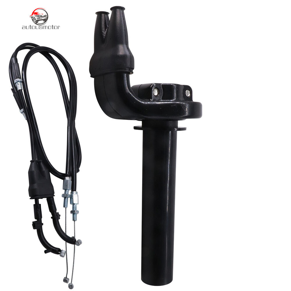 Fit For Throttle Cable & Twist Throttle Accelerator Grip Suzuki RMZ250 RMZ450