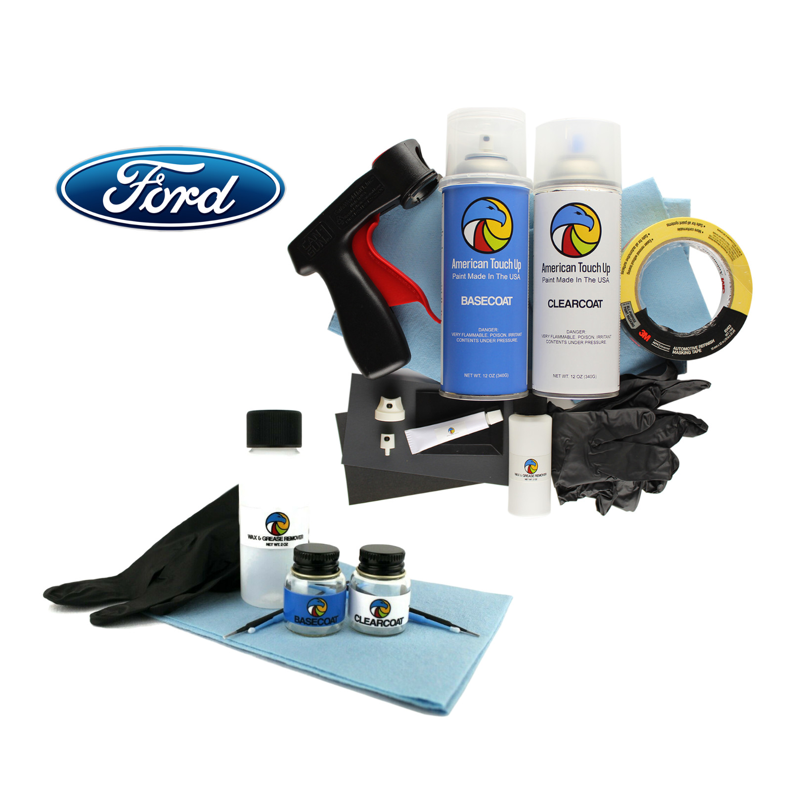 FORD – Genuine OEM Automotive Touch Up/Spray Paint Kits SELECT YOUR COLOR CODE
