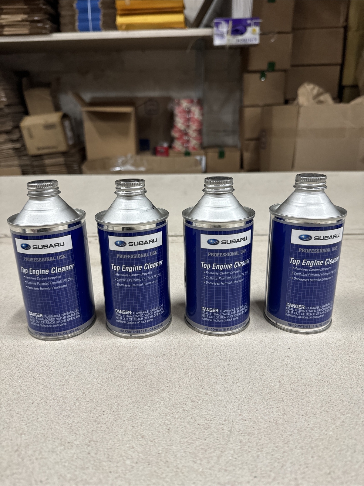Subaru SOA868V9161 Top Engine Cleaner, 11 Oz Each, (4 PACK)