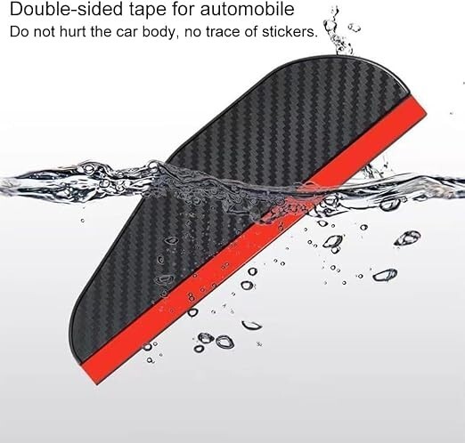 2 Pcs Universal Car Rear View Side Mirror Rain Protector Cover Cap