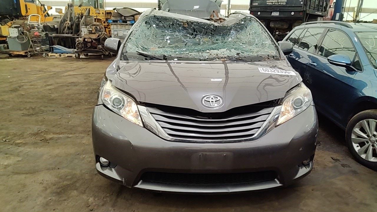 Rear View Mirror Automatic Dimming Digital Compass Fits 15-17 SIENNA 7262172