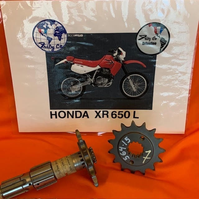 Honda XR650L FRITZCO 15T DOUBLE LIFE MAX CONTACT FRONT SPROCKET