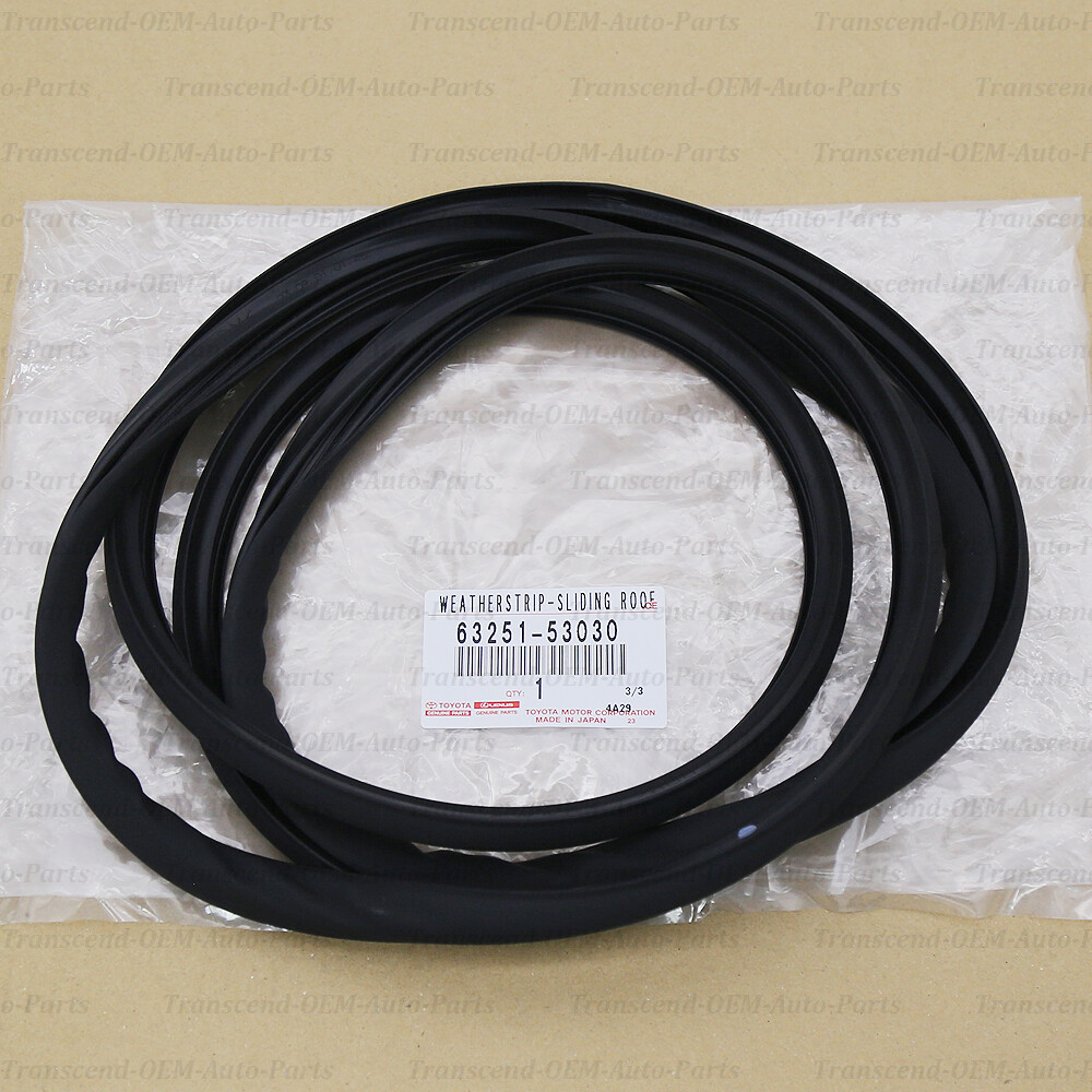 63251-53030 GENUINE OEM SUNROOF SLIDING WEATHERSTRIP SEAL – HS250h ISF IS250/350