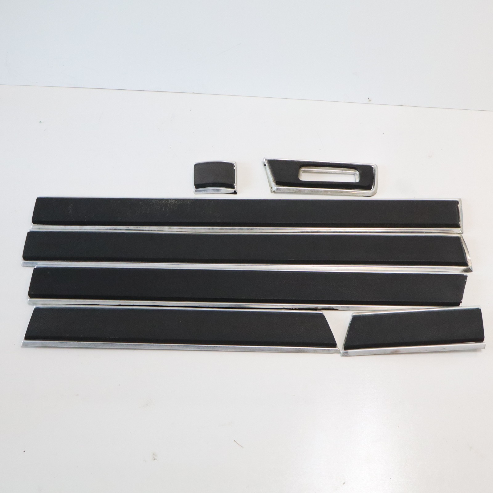 1981-1993 DODGE D100 D150 Ram FRONT OF BED AND DOOR MOLDING TRIM INCOMPLETE SET