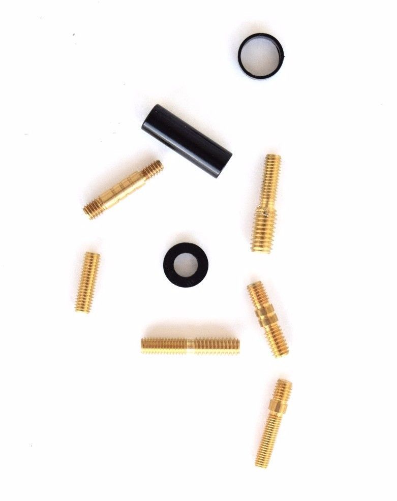 Black-Gold 12 Gauge Stubby Short Antenna 4″ For 07 20 GMC SIERRA 1500 2500 3500