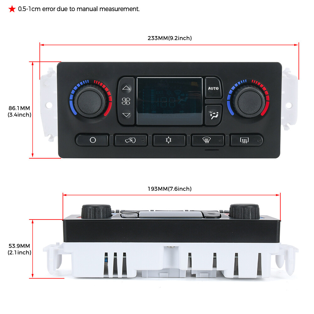 A/C Heater Climate Control Panel Module Switch For Chevy GMC Silverado Tahoe