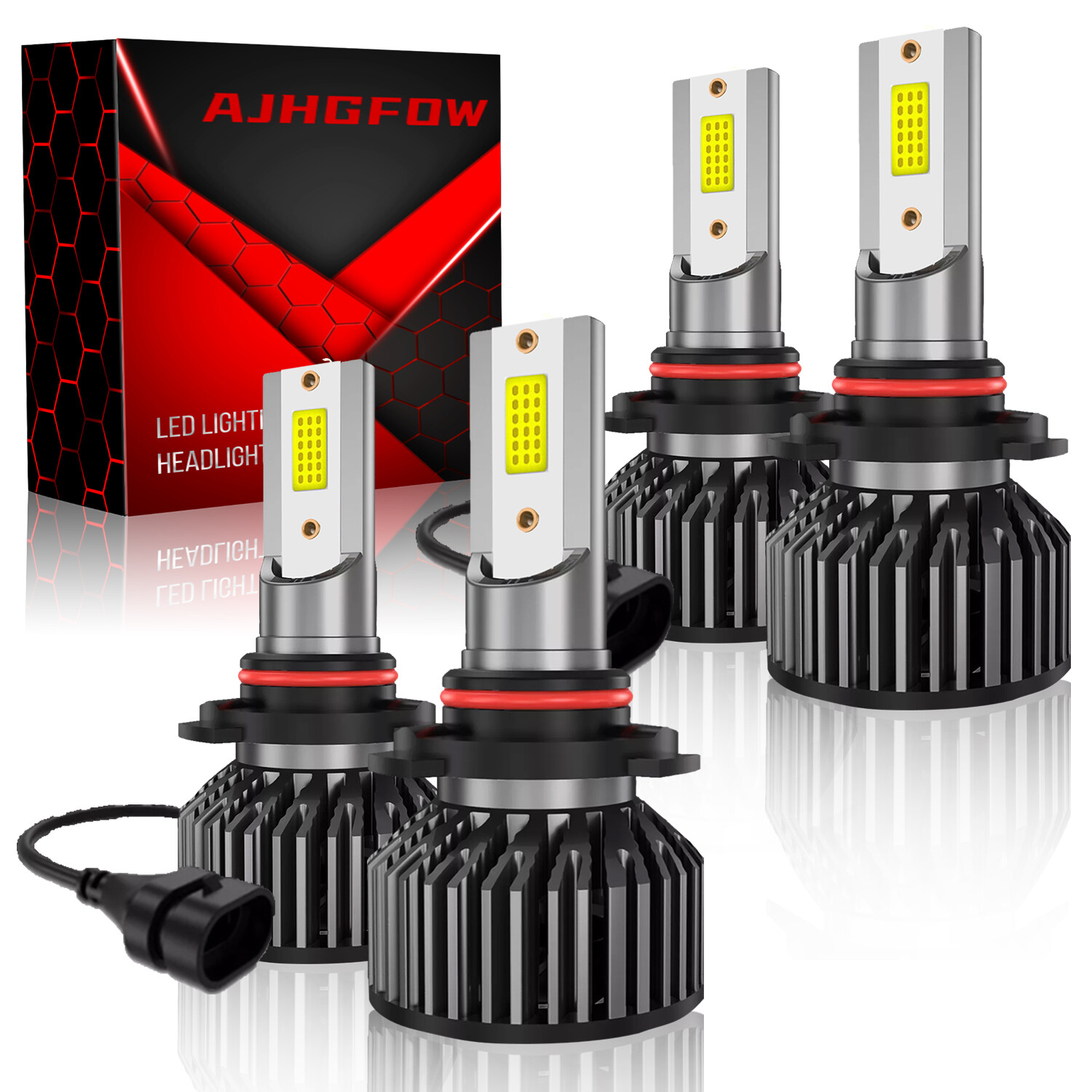 For Acura Integra 1994-2001 9005 9006 LED Headlight Bulbs High Low Beam 24000LM