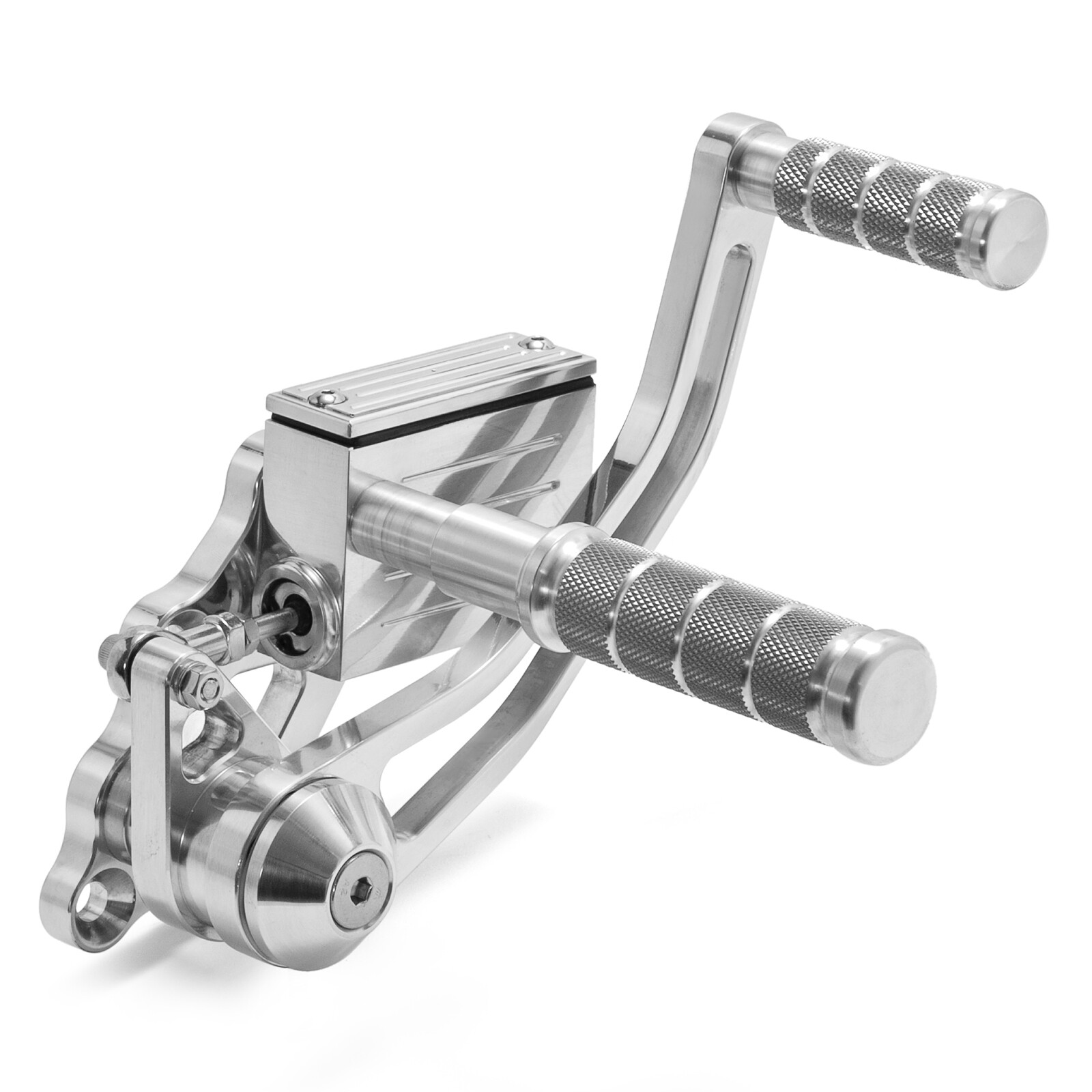 Forward Controls Foot Pegs For Harley Softail Standard FXST Deuce Slim FLS 00-17